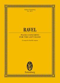 Ravel, Maurice: Piano Concerto for the Left Hand D major