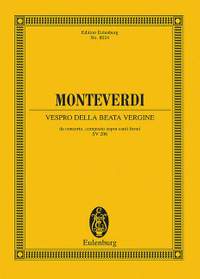 Monteverdi, Claudio: Vespro della Beata Vergine SV 206 SV 206