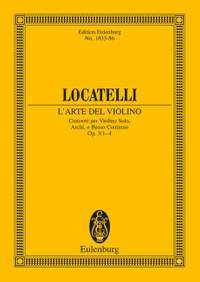 Locatelli, Pietro Antonio: L'Arte del Violino Band 1 op. 3