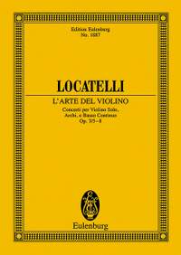 Locatelli, Pietro Antonio: L'Arte del Violino Band 2 op. 3