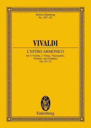 Vivaldi, Antonio: L'Estro Armonico op. 3/1-12