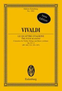 Vivaldi, Antonio: The Four Seasons op. 8/1-4 RV 269, 315, 293, 297 / PV 241, 336, 257, 442