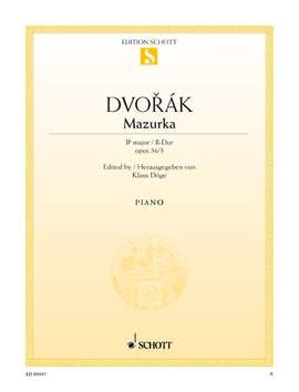 Dvořák, Antonín: Mazurka B-flat major op. 56/3
