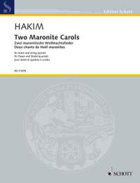 Hakim, Naji: Two Maronite Carols