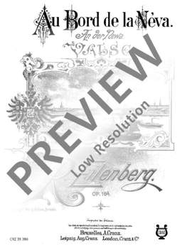 Eilenberg, Richard: An der Newa op. 164