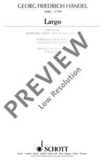 Handel, George Frideric: Largo Product Image