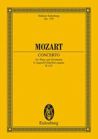 Mozart, Wolfgang Amadeus: Concerto G major KV 313