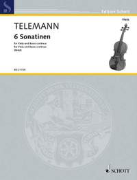 Telemann, Georg Philipp: Six Sonatinas