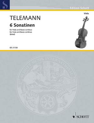 Telemann, Georg Philipp: Six Sonatinas
