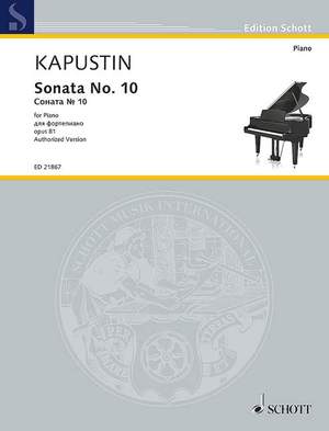 Kapustin, Nikolai: Sonata No. 10 op. 81