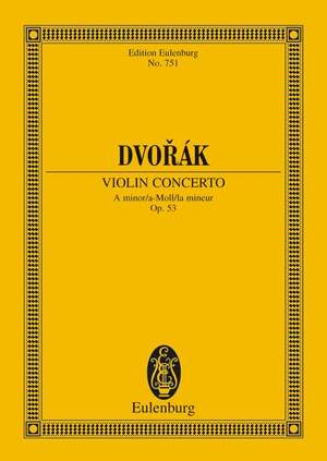 Dvořák, Antonín: Concerto A Minor op. 53 B 108