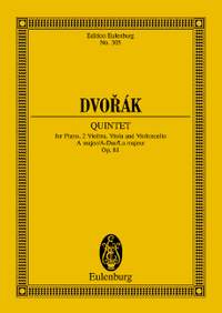 Dvořák, Antonín: Quintet A major op. 81 B 155