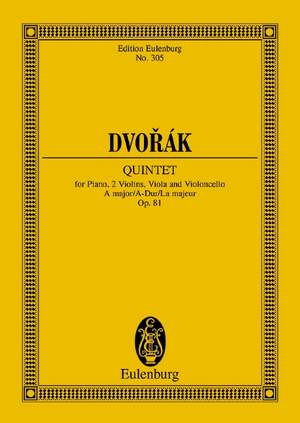 Dvořák, Antonín: Quintet A major op. 81 B 155