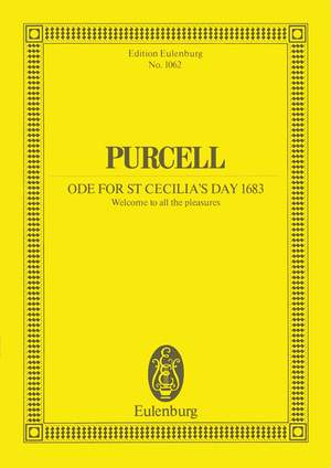 Purcell, Henry: Ode for St. Cecilia's Day 1683