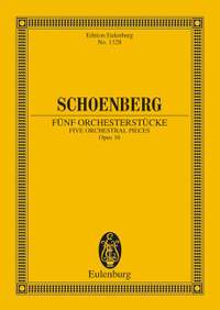 Schoenberg, Arnold: 5 Orchestral Pieces op. 16