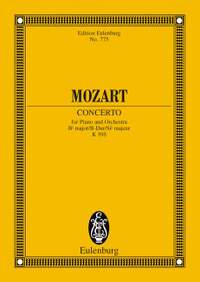 Mozart, Wolfgang Amadeus: Concerto No. 27 Bb major KV 595