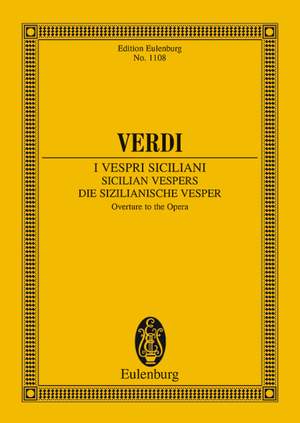 Verdi, Giuseppe Fortunino Francesco: Sicilian Vespers