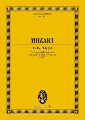 Mozart, Wolfgang Amadeus: Horn Concerto No. 2 Eb major KV 417