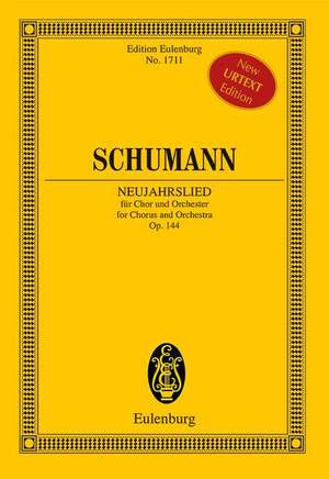 Schumann, Robert: Neujahrslied op. 144