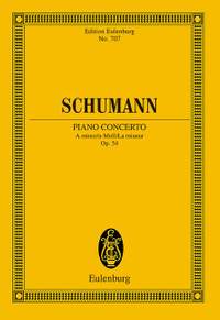 Schumann, Robert: Piano Concerto A minor op. 54