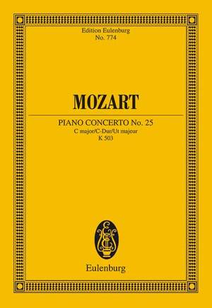 Mozart, Wolfgang Amadeus: Concerto No. 25 C major KV 503