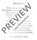 Brown, Matthew: Daybreak Product Image