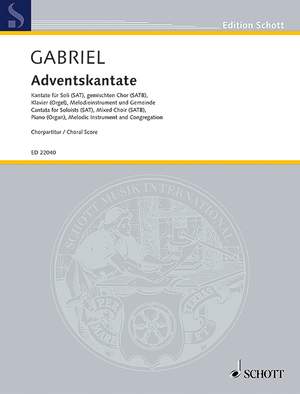 Gabriel, Thomas: Adventskantate