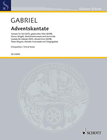 Gabriel, Thomas: Adventskantate