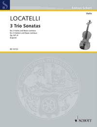 Locatelli, Pietro Antonio: 3 Trio Sonatas op. 8/7-9