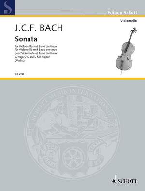 Bach, Johann Christoph Friedrich: Sonata G major