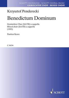Penderecki, Krzysztof: Benedictus