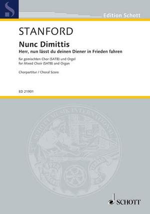 Stanford, Charles Villiers: Nunc Dimittis op. 115