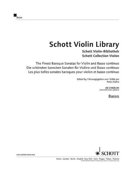 Schott Violin Library