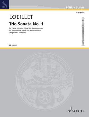 Loeillet, Jean Baptiste (John): Trio Sonata No. 1 F major op. 1/1