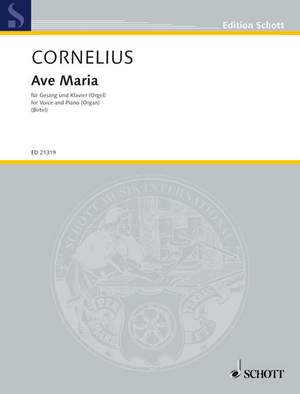 Cornelius, Peter: Ave Maria