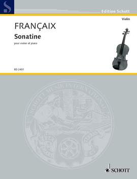 Françaix, Jean: Sonatine
