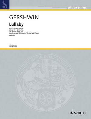 Gershwin, George: Lullaby