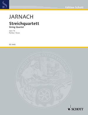 Jarnach, Philipp: String Quartet op. 16