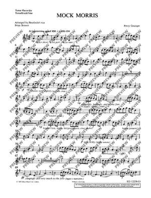 Grainger, George Percy Aldridge: Mock Morris