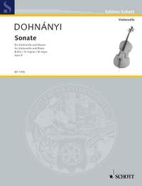 Dohnányi, Ernö von: Sonata B flat major op. 8