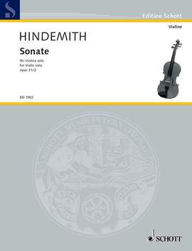 Hindemith: Violin Sonata op. 31/2