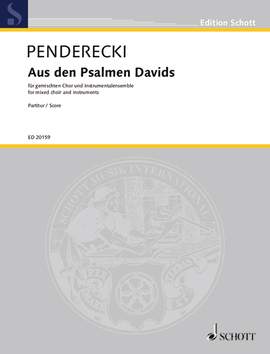 Penderecki, Krzysztof: Aus den Psalmen Davids