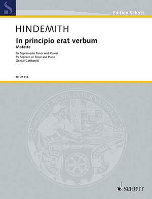 Hindemith, Paul: In principio erat verbum
