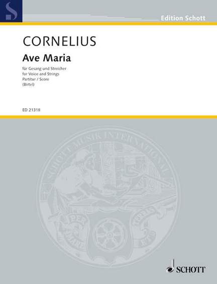 Cornelius, Peter: Ave Maria
