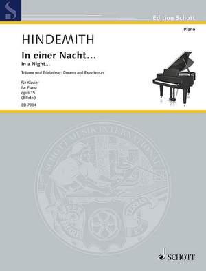 Hindemith, Paul: In a Night ... op. 15