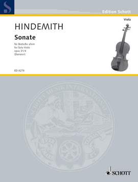 Hindemith: Viola Sonata op. 31/4