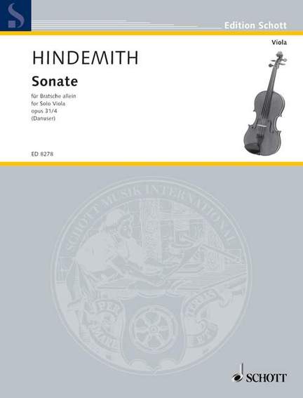 Hindemith: Viola Sonata op. 31/4