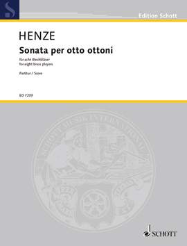 Henze, Hans Werner: Sonata per otto ottoni