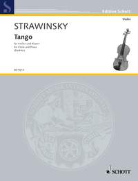 Stravinsky, Igor: Tango