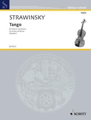Stravinsky, Igor: Tango